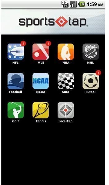 Top 10 Android Sports Apps - SportsTap