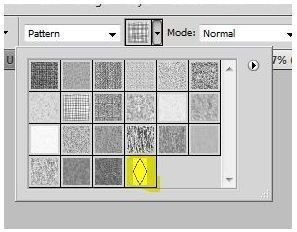 Diamond pattern