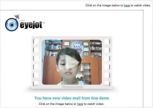 Eyejot Video Email Message