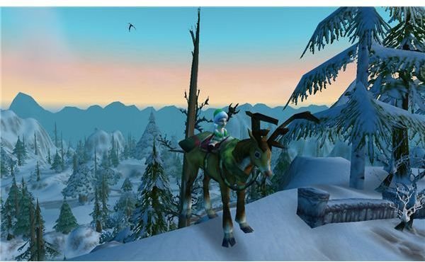 Dun Morogh Screenshot during Winterveil