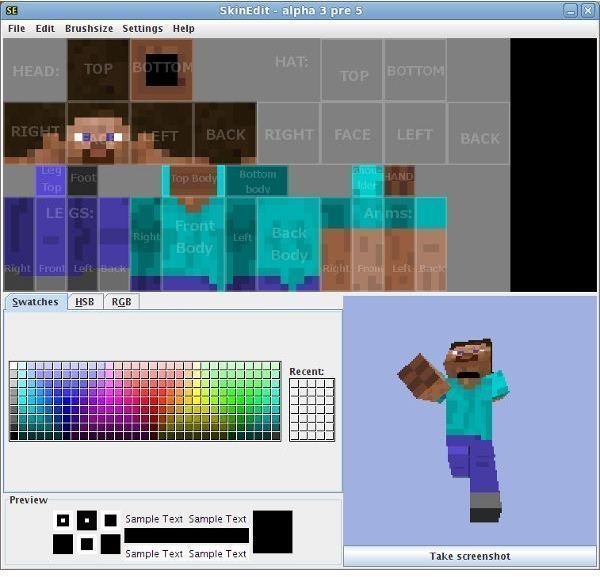 minecraft skin maker kongregate