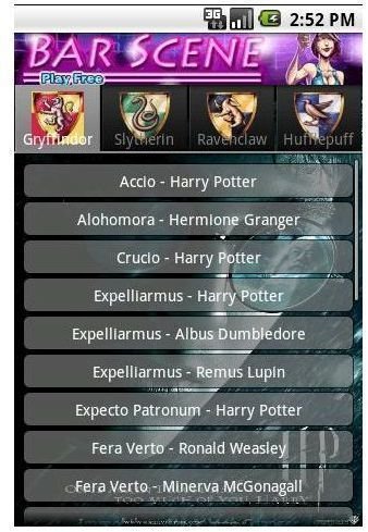 Harry Potter Spells and Curses