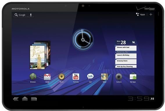 motorola-xoom tablet