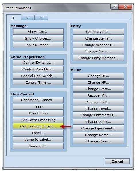 rpg maker vx ace common events