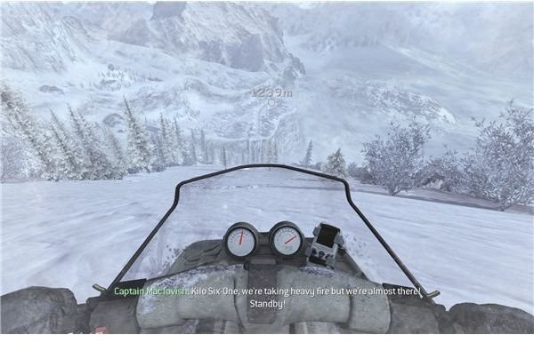Call of Duty: Modern Warfare 2 - The Snowmobile Escape