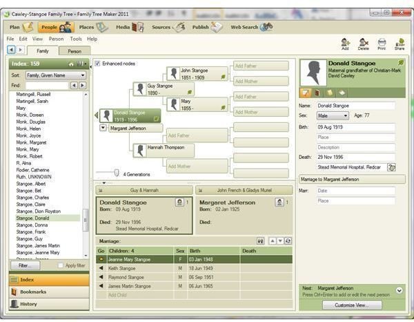 Family tree software mac os x