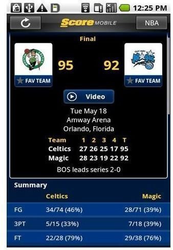 ScoreMobile for Android