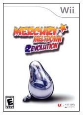 mercury meltdown revolution wii game case