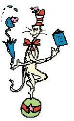 Cat In the Hat Juggling from Free Clip Art Blogspot