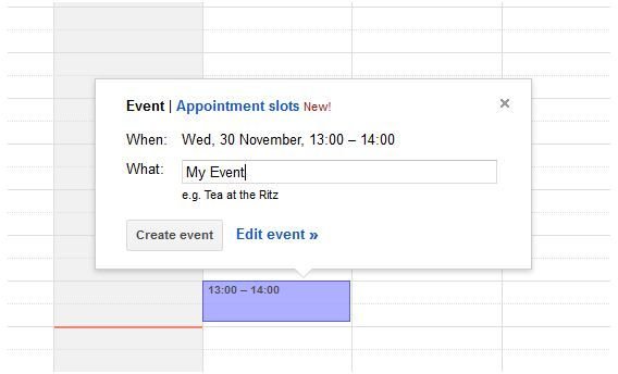 Sharing Your Google Calendar Appointments