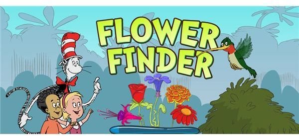 Cat in the Hat Flower Finder Game