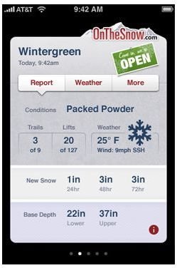Cool Skiing Apps for iPhone Users