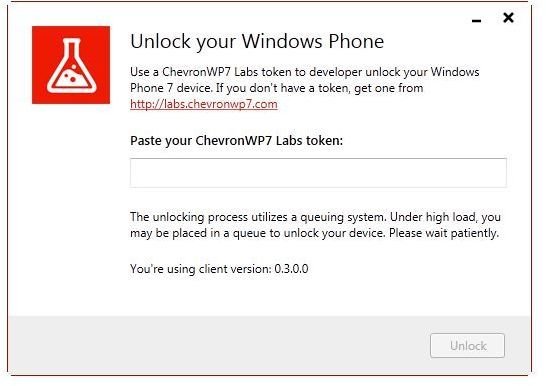 Install and Run ChevronWP7 Tool
