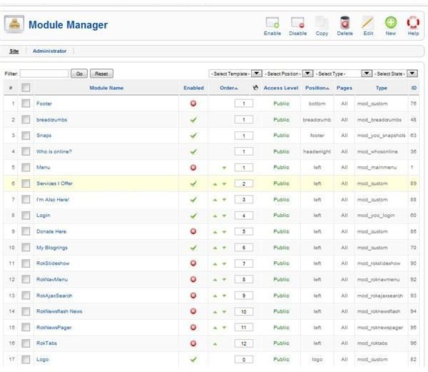 The Module Manager