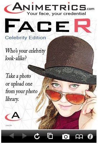 FaceR iPhone App