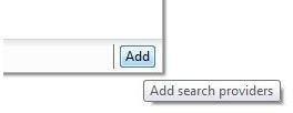Click the Add Search Providers Button