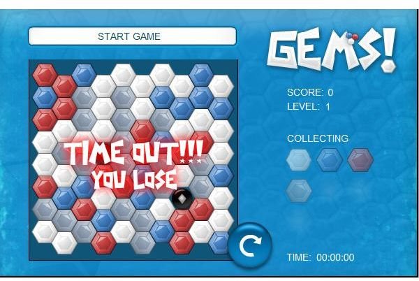 Gems 2 - One of the Most Challenging Free Online Gemstone Games