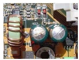 blown capacitor