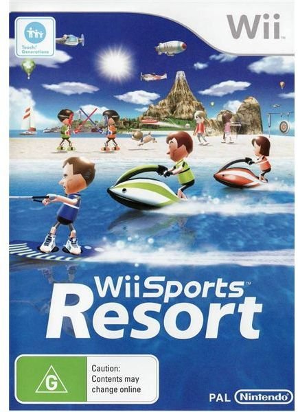 wii sports resort box