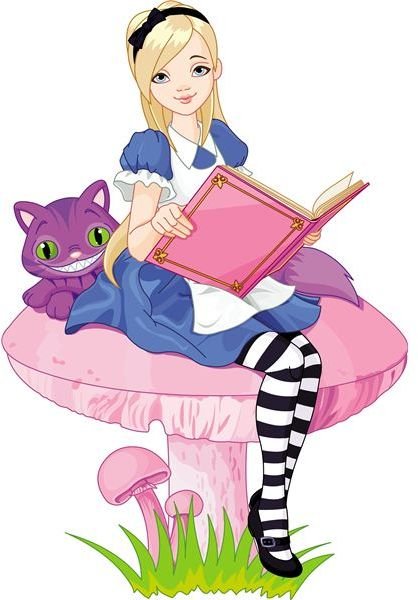 Alice and the Cheshire Cat