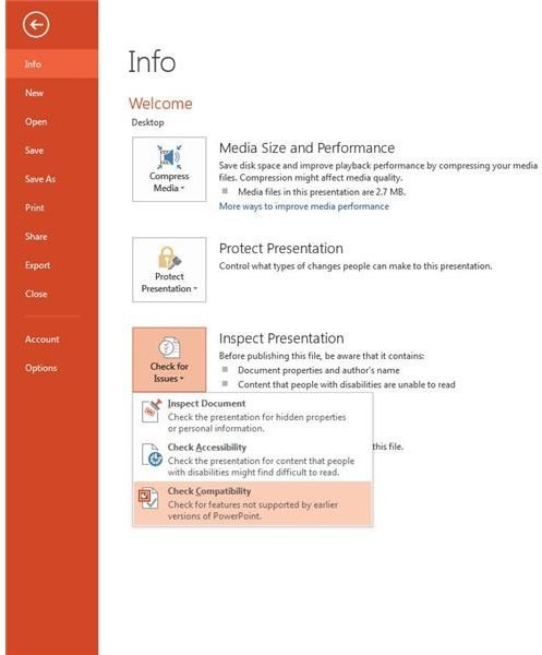 Making PowerPoint 2013 Presentations Viewable for Everyone