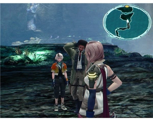 Final Fantasy XIII: Subterranean Lake.