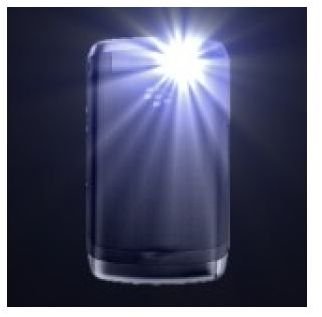 One-Touch Bright Video Flashlight -RIM Blackberry App -pic