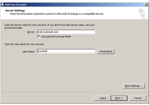 Outlook 2010 Configuration for Exchange 2010 - RPC