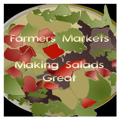 Farmers market canvas bag template for fabric printing