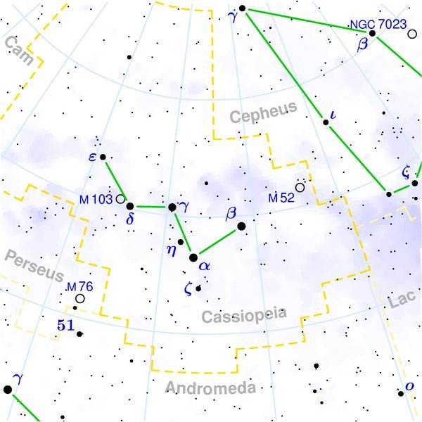 Cassiopeia Constellation Facts Mythology And Stars 3468