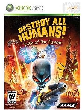 destroy all humans path of the furon xbox 360