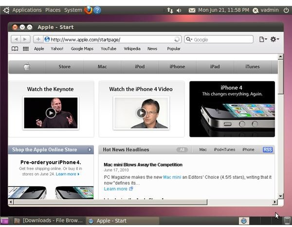 Safari running on Ubuntu 10.04