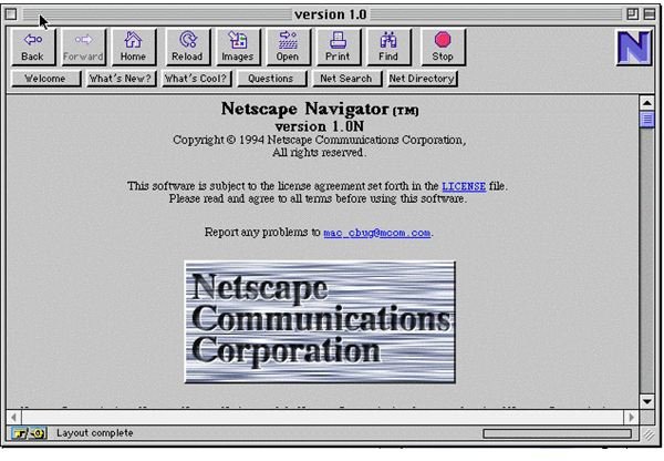 Netscape Navigator 1.0