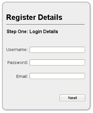 Using Static Content to Create Multi Page Web Forms