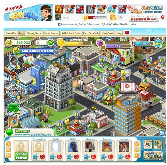 cityville game that use to b on facebook