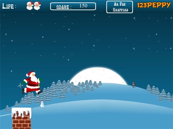 play santa reindeer kicken free online games