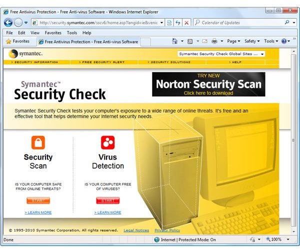 norton security scan appeared on my desktop