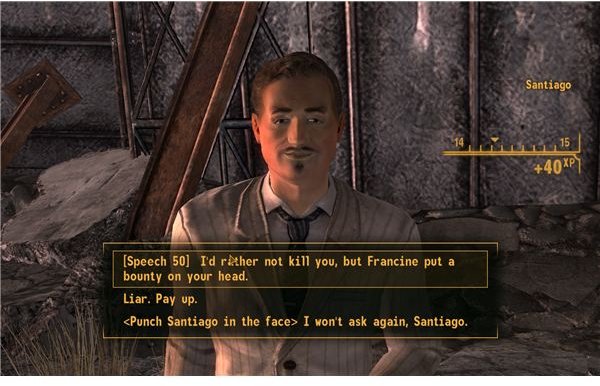 Fallout: New Vegas - Side Quests - Santiago