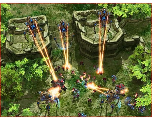 The Protoss Colossus - a Starcraft 2 Unit Preview