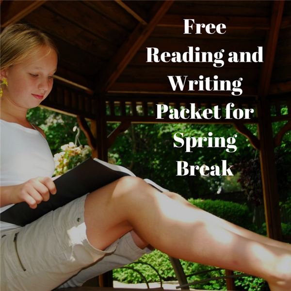 Free Reading and Writing Packet for Spring Break