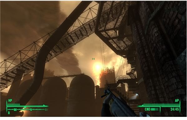 Fallout 3: The Pitt - Reaching That Big ramp Is Your Ultimate Goal