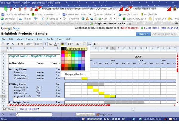 Project Management with Google Docs - Bright Hub