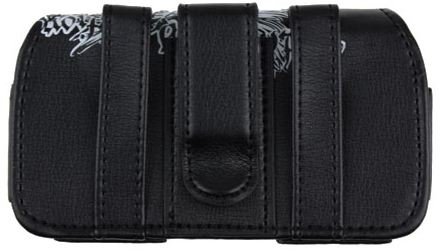 Horizontal Leather Pouch for LG Genesis back