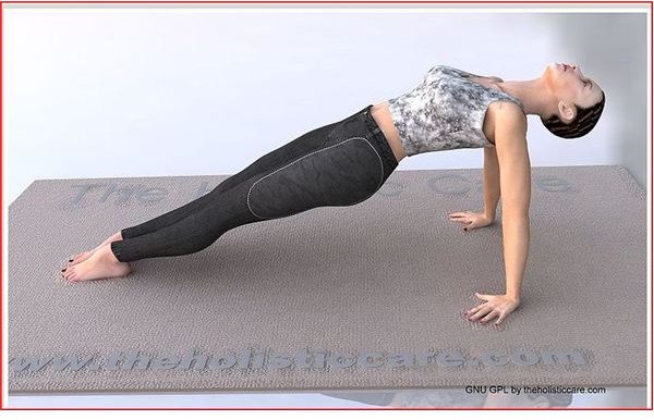 Reverse Plank Pose