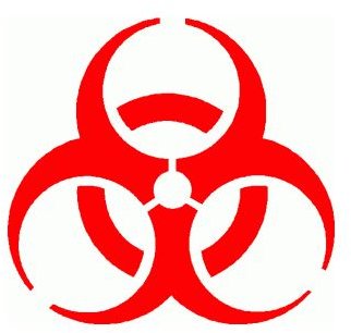 hazardous material sign