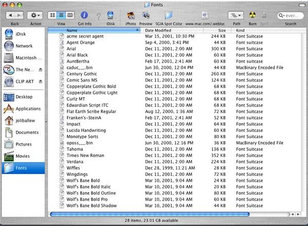 convert mac fonts to pc free download