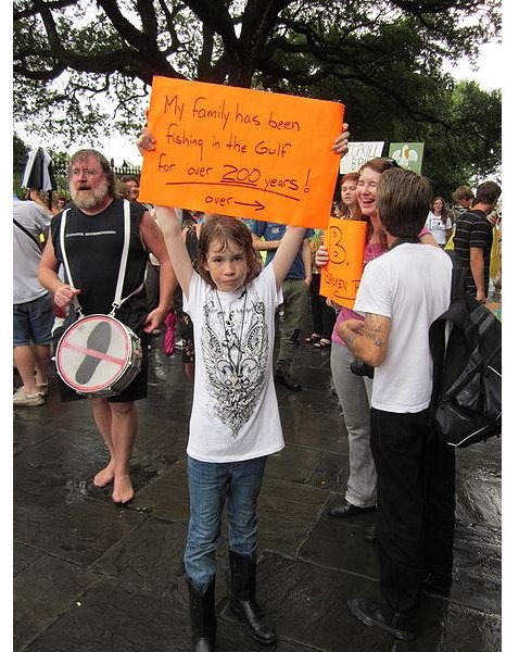 450px-BP Oil Spill Protest Jax Square Fishing 1