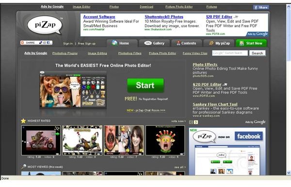 Pizap.com Screenshot