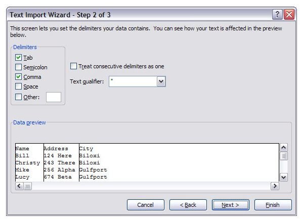 How to Import CSV Files into Microsoft Excel 2007 - Working with Delimited Text Files