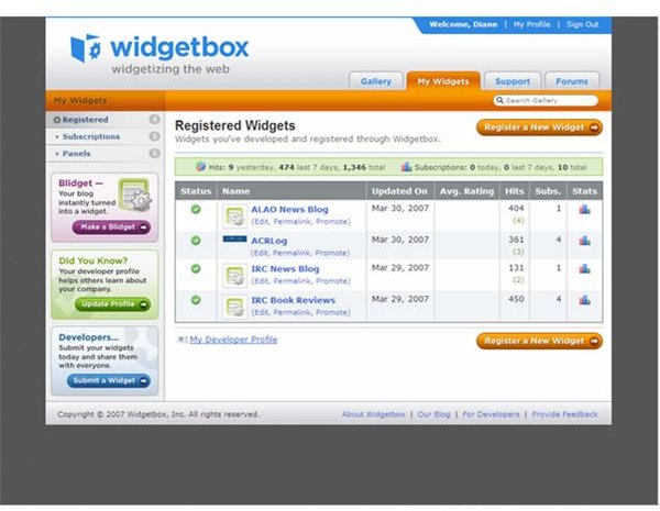 How To Create A Free Widget For Your Blogger or WordPress Blog With Widgetbox